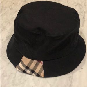 Burberry Black Bucket Hat